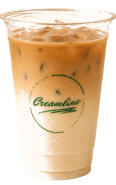 Iced Latte Macchiato im Creamline-Becher