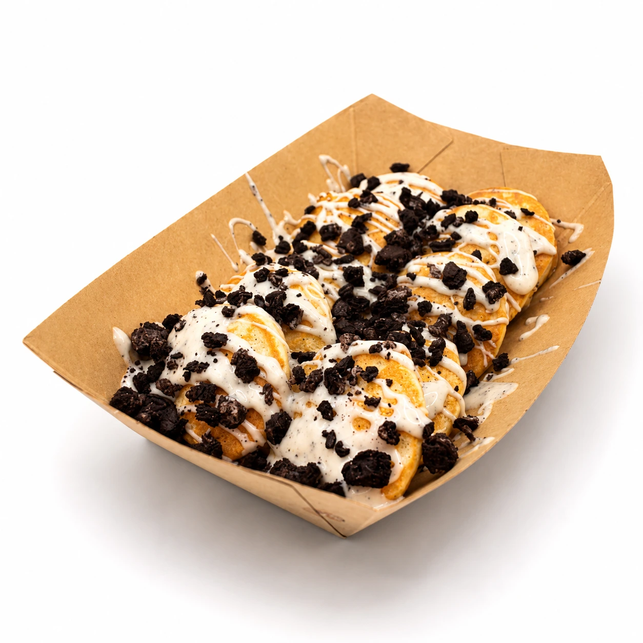 Mini Pancakes Cookie & Cream mit Oreo Crunch